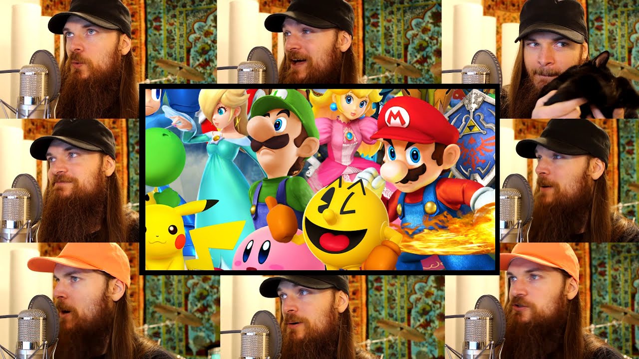 Opening Theme Super Smash Bros 4 interpretada acapella por Smooth McGroove