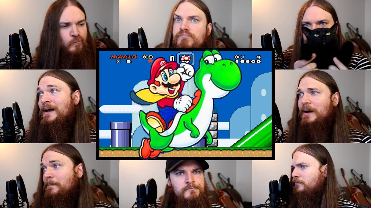 Overworld Theme Super Mario World interpretada acapella por Smooth McGroove