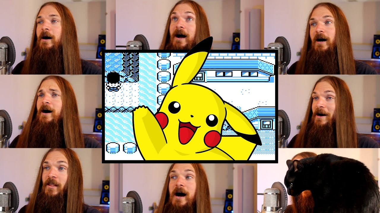 Pokemon Red Blue Yellow Cerulean City interpretada acapella por Smooth McGroove