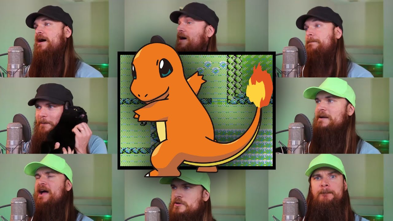 Pokemon Red Blue Yellow Route 3 interpretada acapella por Smooth McGroove