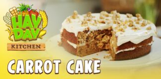 Queque de Zanahoria de Hay Day Queque de Zanahoria