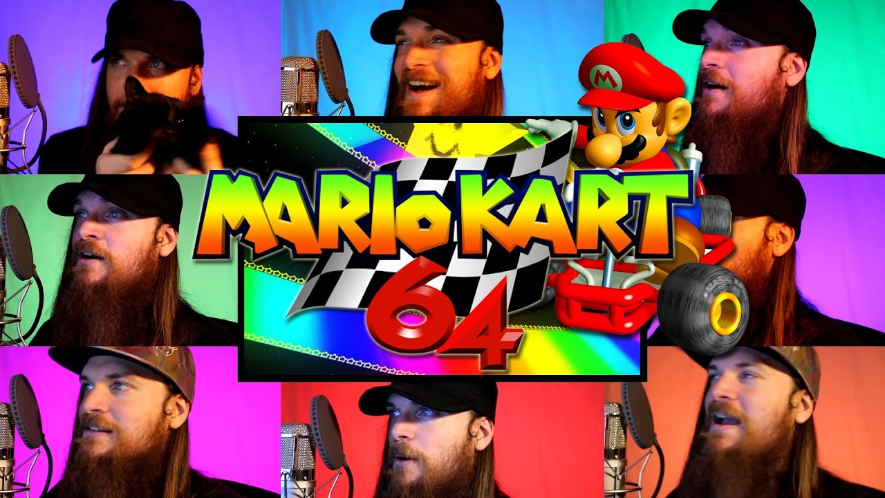 Rainbow Road Super Mario Kart 64 interpretada a capela por Smooth McGroove