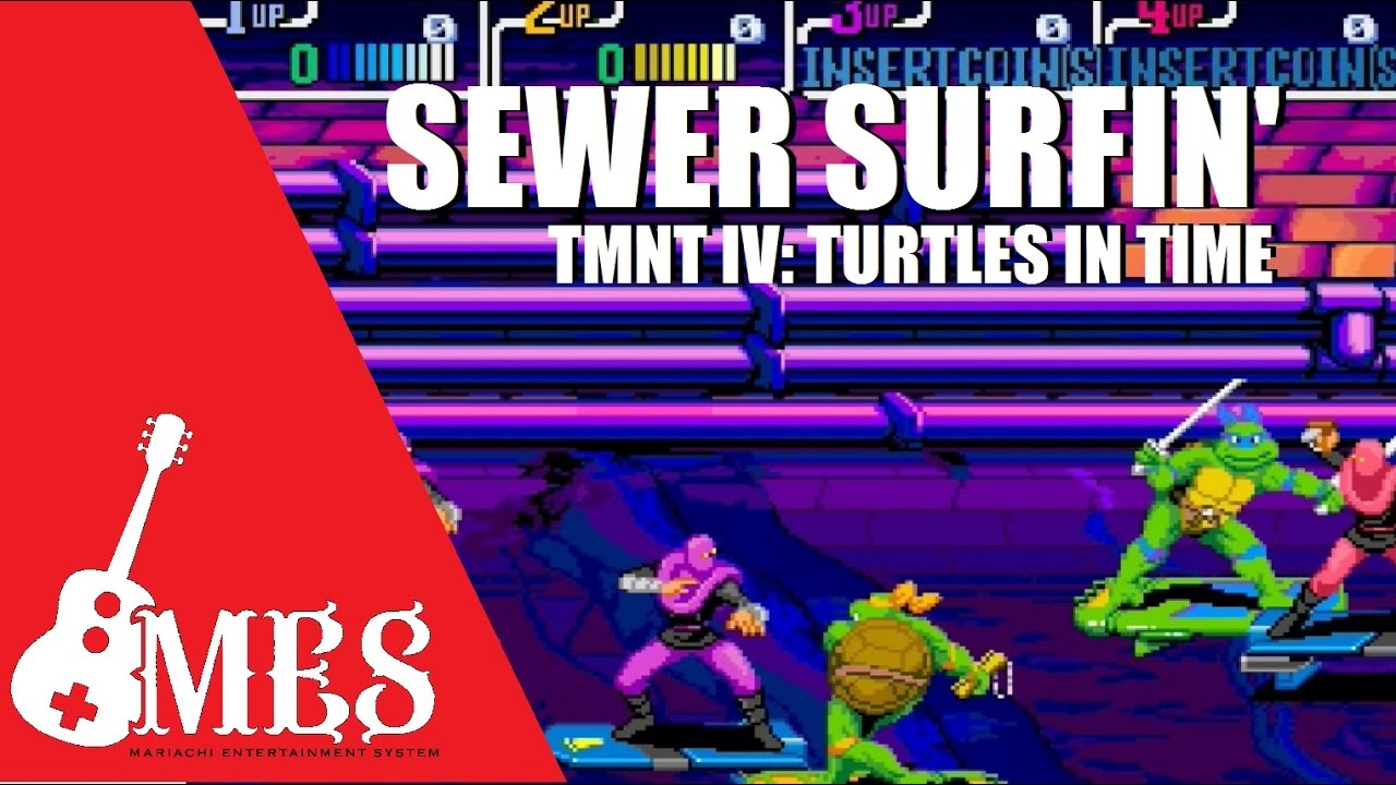Sewer Surfin TMNT IV interpretado por Mariachi Entertainment System
