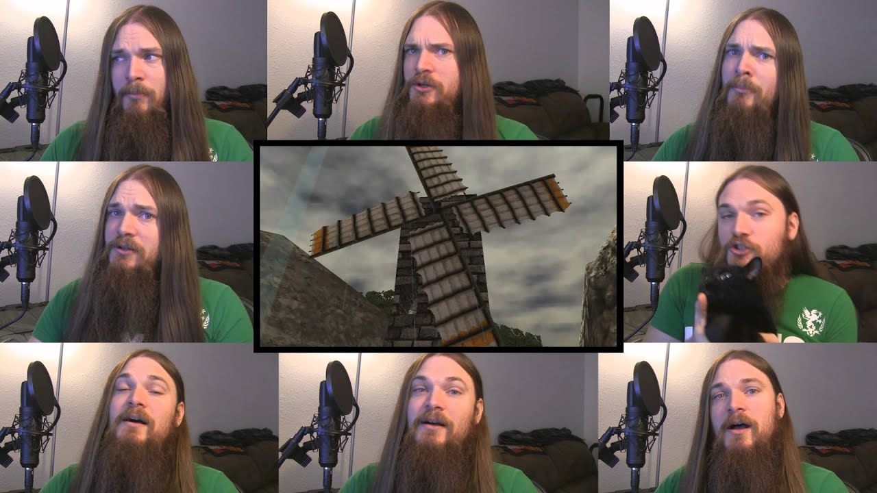 Song of Storms Zelda Ocarina of Time interpretada Acapella por Smooth McGroove