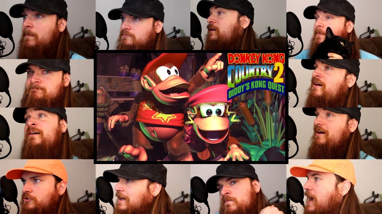 Stickerbrush Symphony Donkey Kong Country 2 interpretada acapella por Smooth McGroove