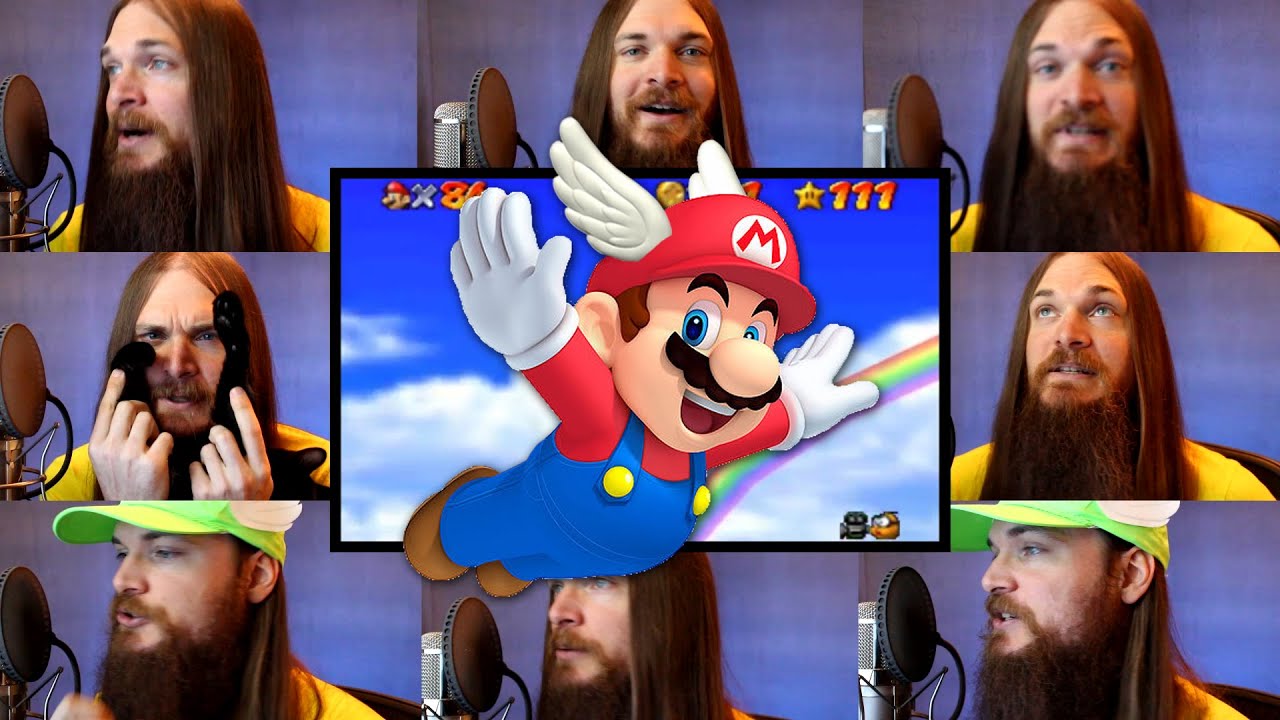 Wing Cap Super Mario 64 interpretada acapella por Smooth McGroove