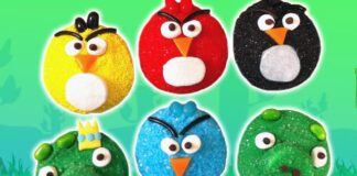 Cupcakes de Angry Birds Cupcakes de Angry Bird