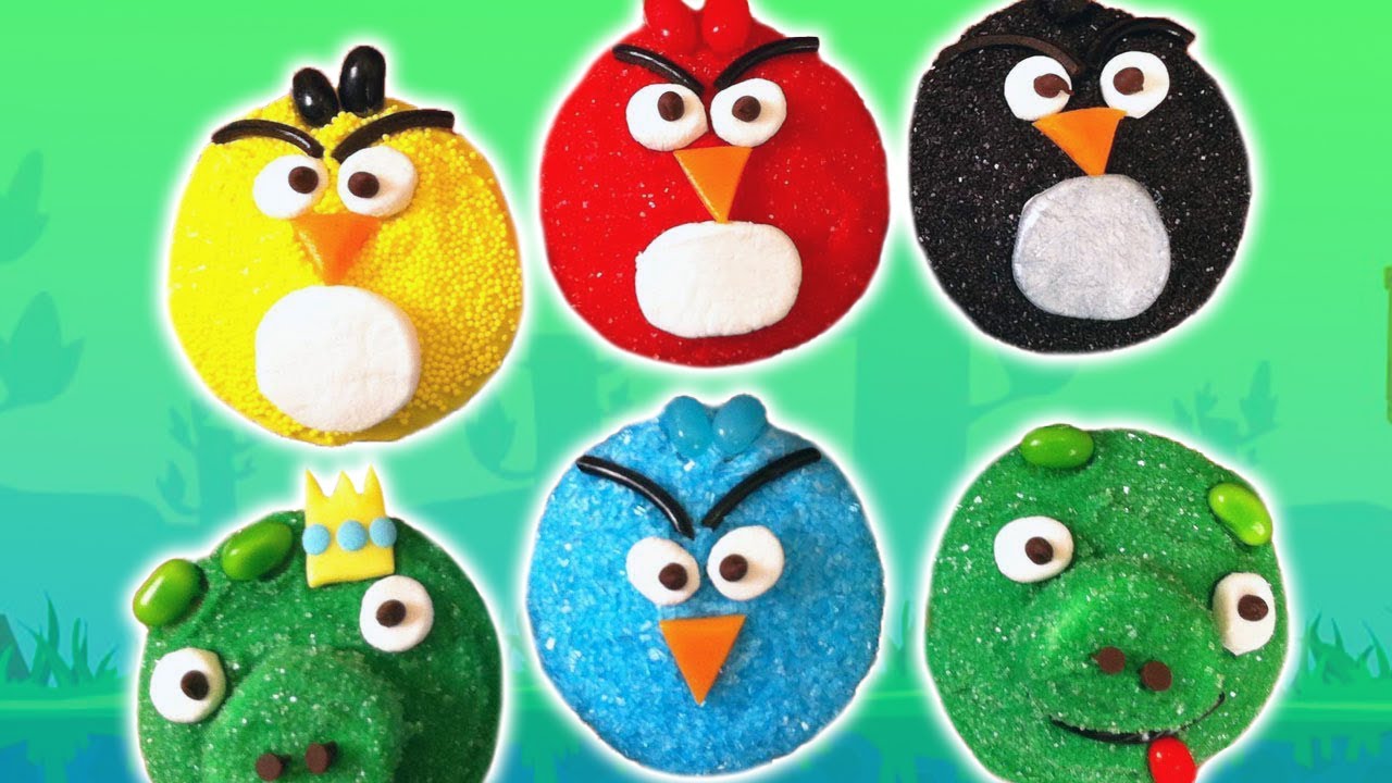 Cupcakes de Angry Bird