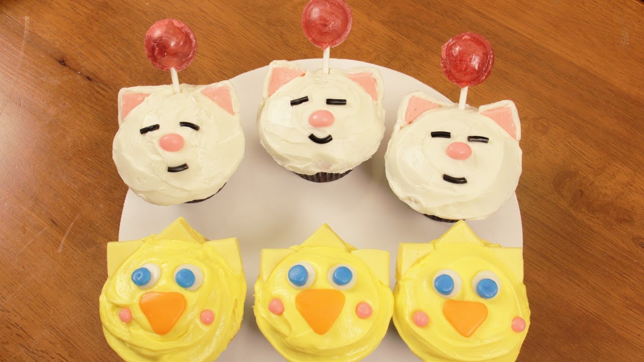 Cupcakes de Final Fantasy