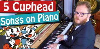 5 canciones de Cuphead en piano 5 canciones de Cuphead en piano