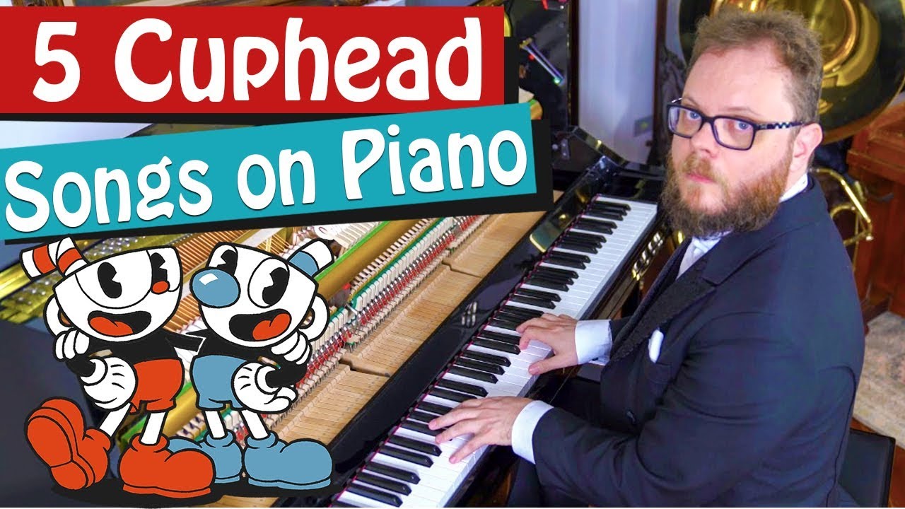 5 canciones de Cuphead en piano