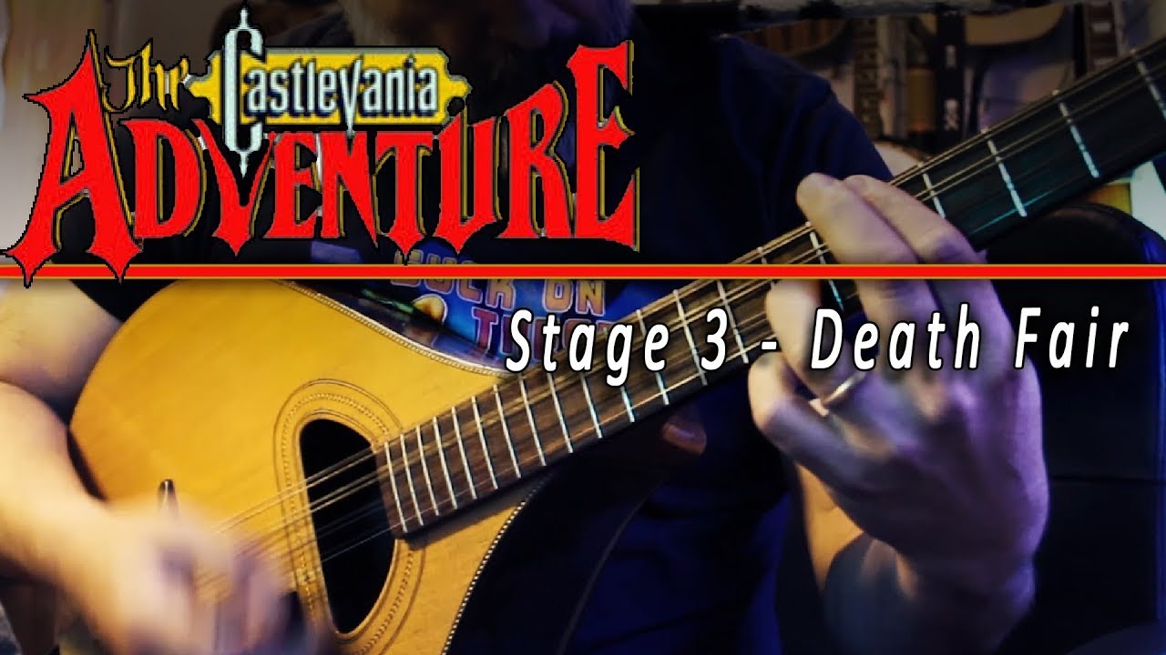 Castlevania Adventure Stage 3 Death Fair Cover por Banjo Guy Ollie
