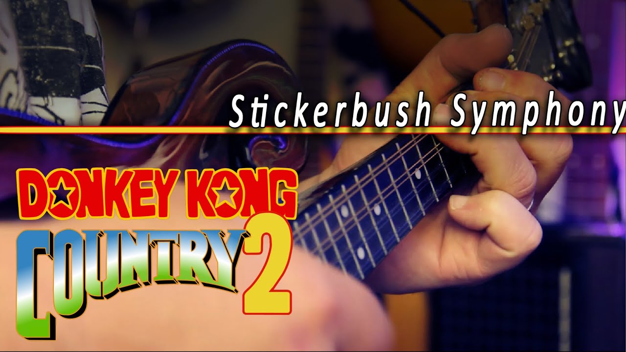 Donkey Kong Country 2 Stickerbush Symphony Cover por Banjo Guy Ollie