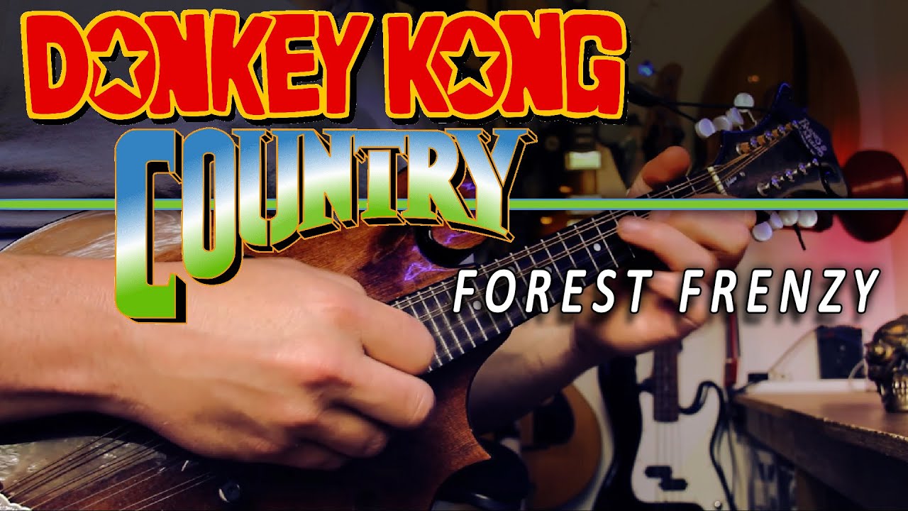 Donkey Kong Country Forest Frenzy interpretado por Banjo Guy Ollie