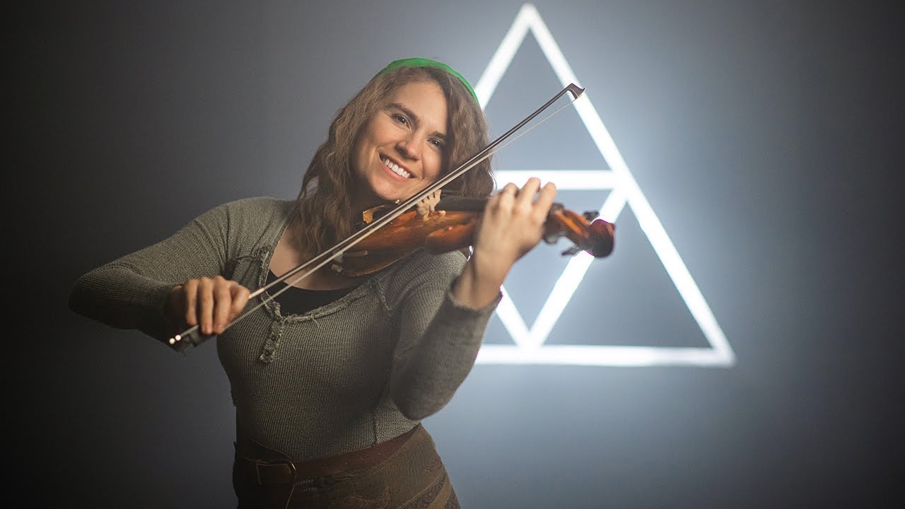 Song of Time and Song of Storms de Zelda Ocarina of Time Cover en Violín interpretado por Taylor Davis