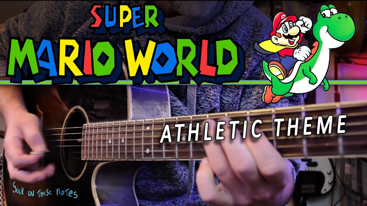 Super Mario World Athletic Theme Cover por Banjo Guy Ollie