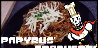 Los espaguetis de Papyrus de Undertale Los espaguetis de Papyrus de Undertale