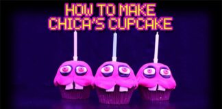 Cupcake de Chica de Five Nights at Freddy’s Cupcake de Chica de Five Nights at Freddy's