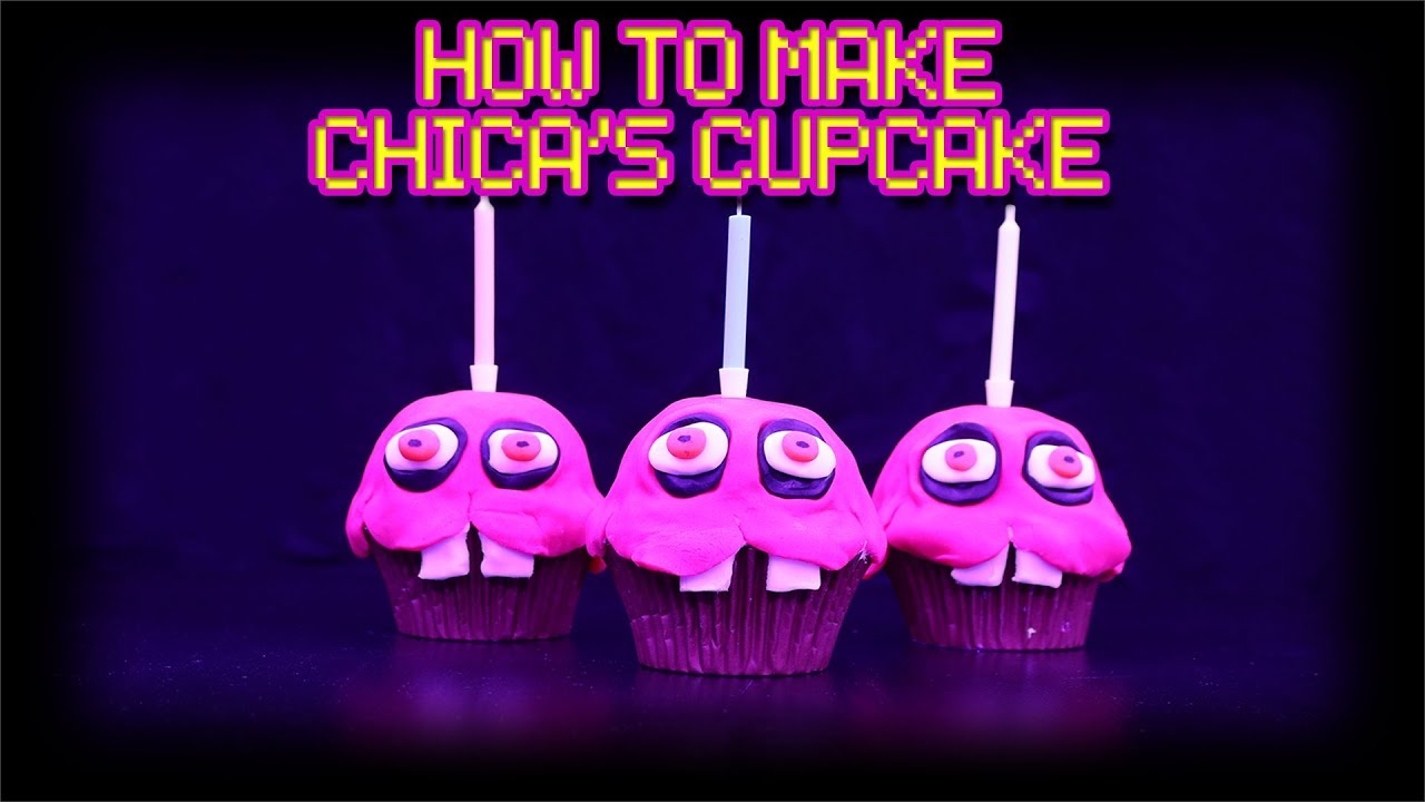 Cupcake de Chica de Five Nights at Freddy's