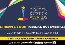 Golden Joystick Awards 39ª edición presentados por GamesRadar Golden Joystick Awards 39ª edición presentados por GamesRadar