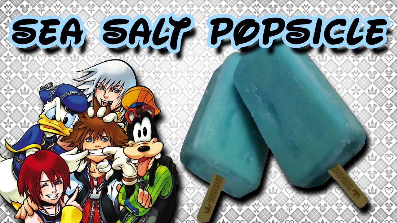 Helados de sal marina de Kingdom Hearts