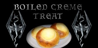 Receta de golosinas de crema (Skyrim) Receta de golosinas de crema (Skyrim)