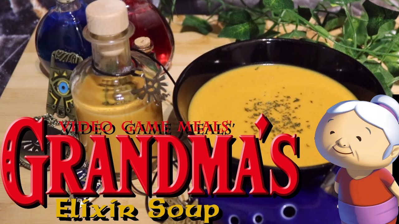 Sopa de elixir de la abuela The Legend of Zelda The Wind Waker