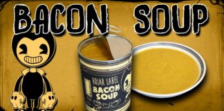 Receta de sopa de tocino de Bendy (Bendy and the Ink Machine) Receta de sopa de tocino de Bendy (Bendy and the Ink Machine)