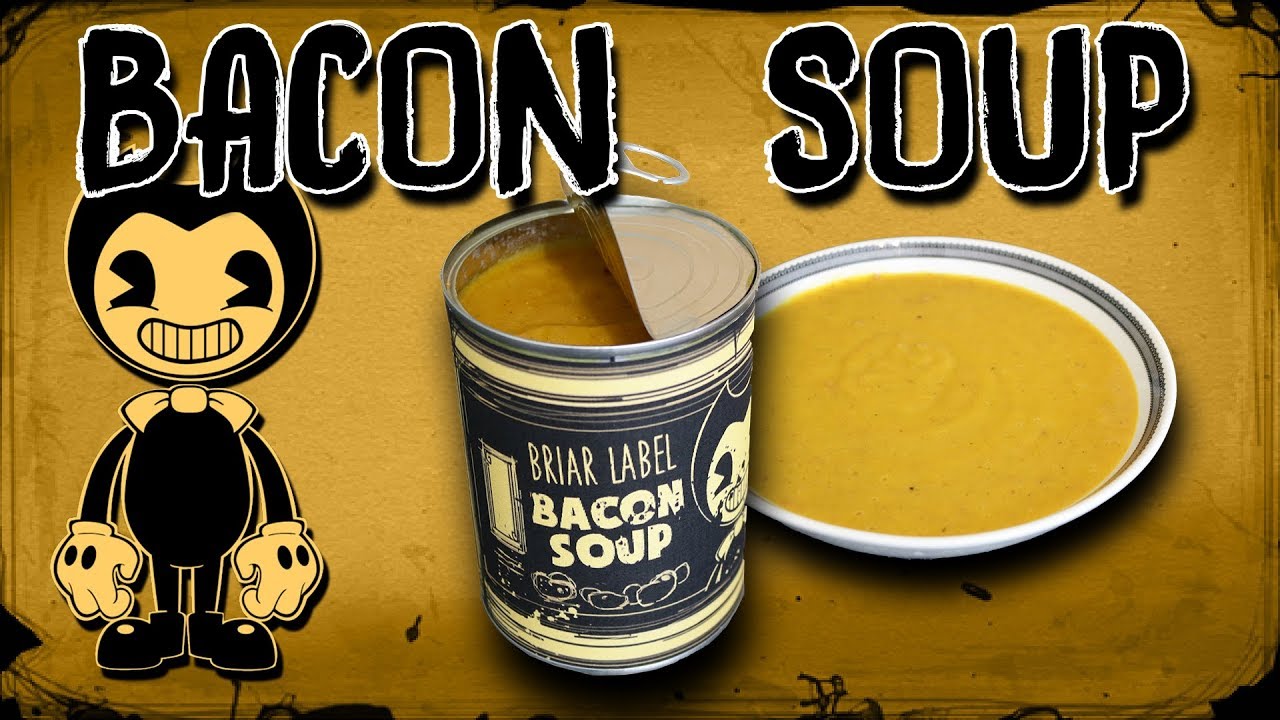 Receta de sopa de tocino de Bendy (Bendy and the Ink Machine)