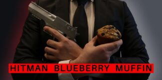 Cupcakes de Blueberry de Hitman Cupcakes de Blueberry de Hitman