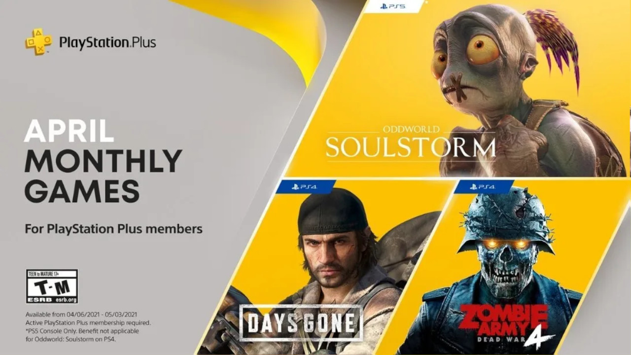 PlayStation Plus de abril de 2021