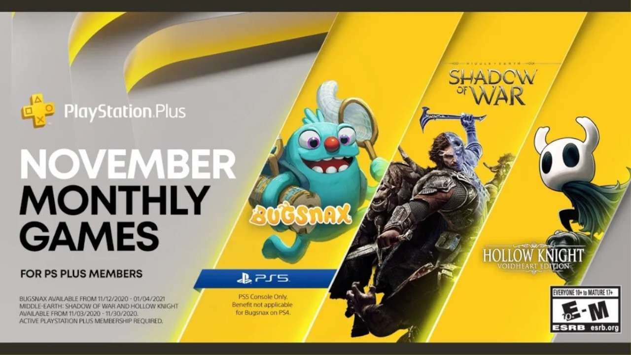 PlayStation Plus de noviembre de 2020