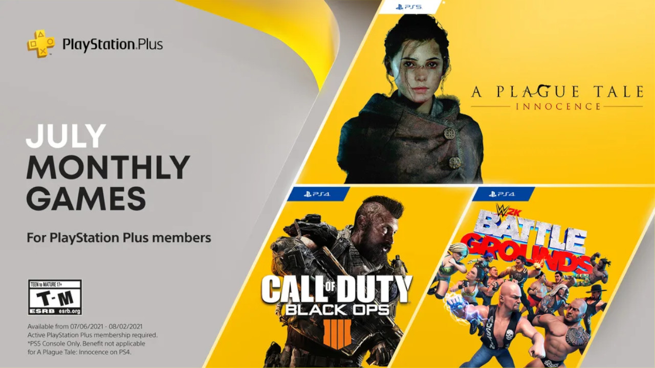 PlayStation Plus de julio de 2021