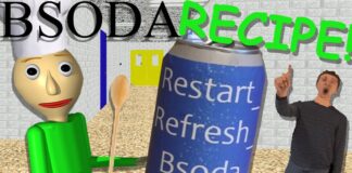 Receta de BSoda (Baldi’s Basics) Receta de BSoda (Baldi's Basics)