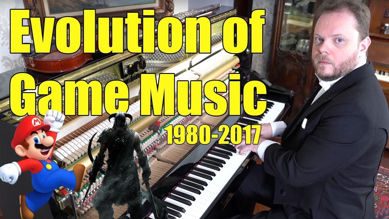 Evolución de la música de los videojuegos de 1980 a 2018