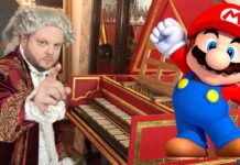 Música de Super Mario interpretada en clavicordio Música de Super Mario interpretada en clavicordio