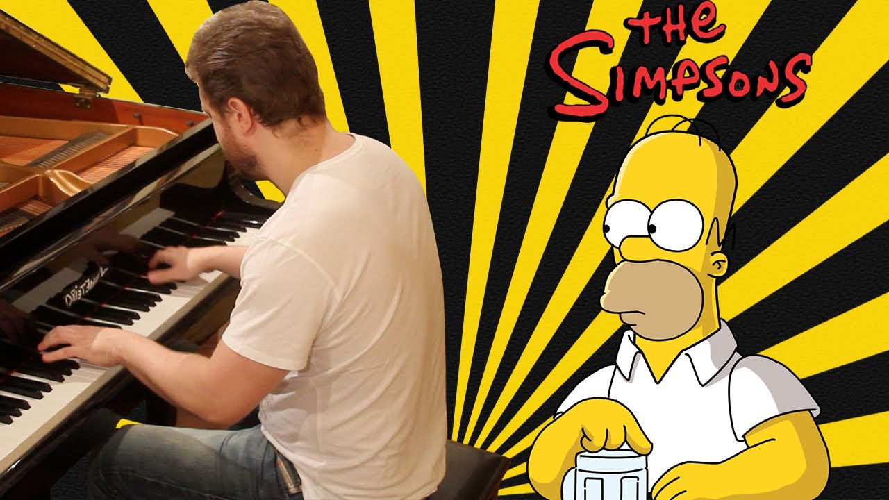Tema de Los Simpson en Piano