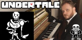 Undertale & Bonetrousle en piano Undertale & Bonetrousle en piano