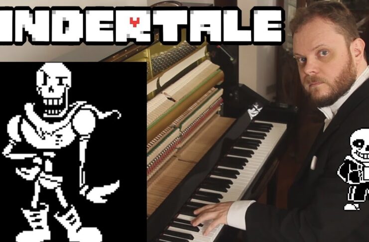 Undertale & Bonetrousle en piano Undertale & Bonetrousle en piano