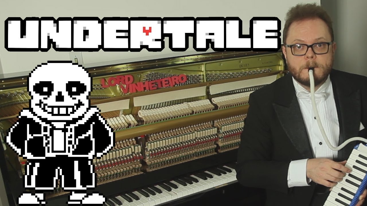 Undertale Megalovania interpretada con Piano y Melódica