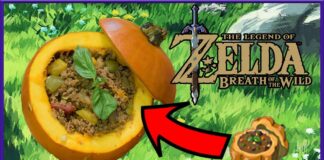 Calabaza rellena de carne de Legend of Zelda Breath Of The Wild Calabaza rellena de carne de Legend of Zelda Breath Of The Wild