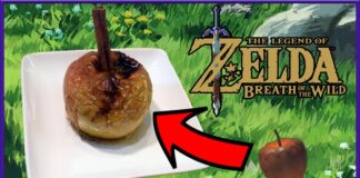 Manzanas al horno de Legend of Zelda Breath Of The Wild Manzanas al horno de Legend of Zelda Breath Of The Wild