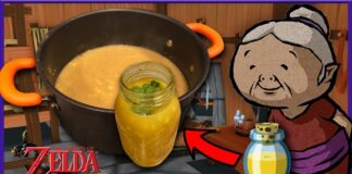 Sopa de elixir de Legend of Zelda Wind Waker Sopa de elixir de Legend of Zelda Wind Waker