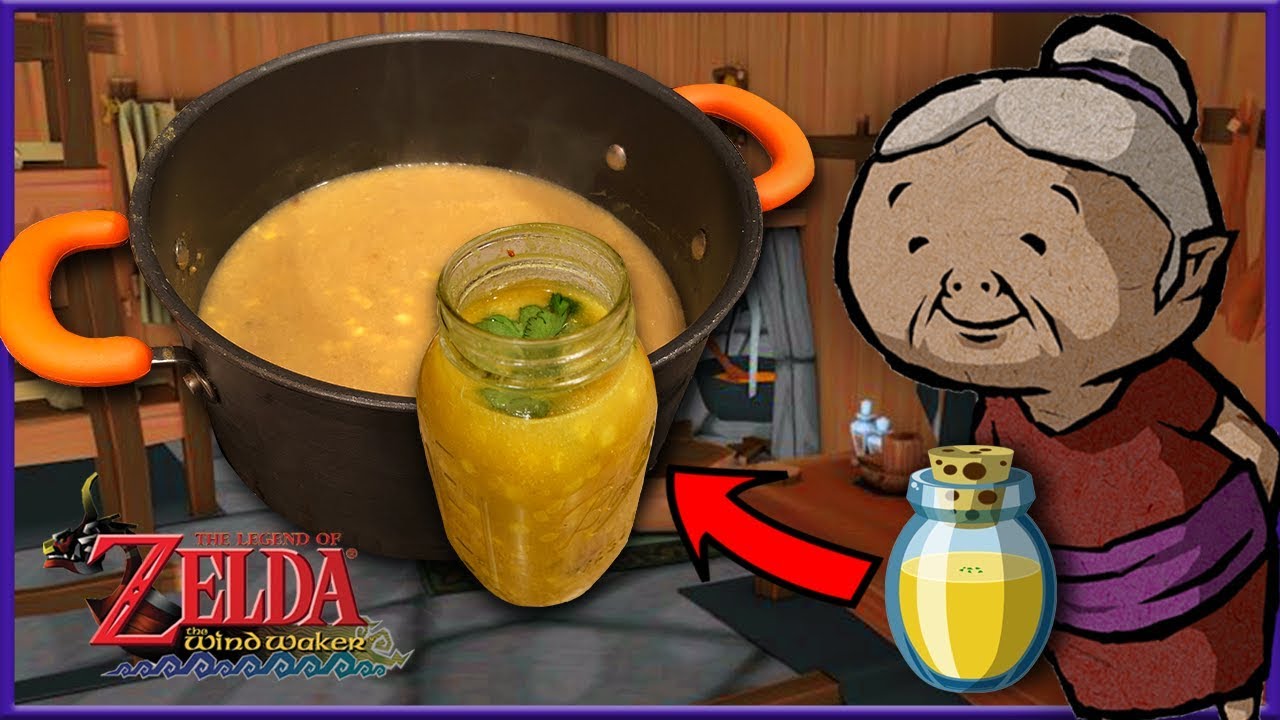 Sopa de elixir de Legend of Zelda Wind Waker