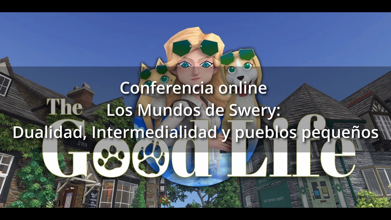Conferencia y entrevista Los Mundos de Swery Dualidad, Intermedialidad y pueblos pequeños