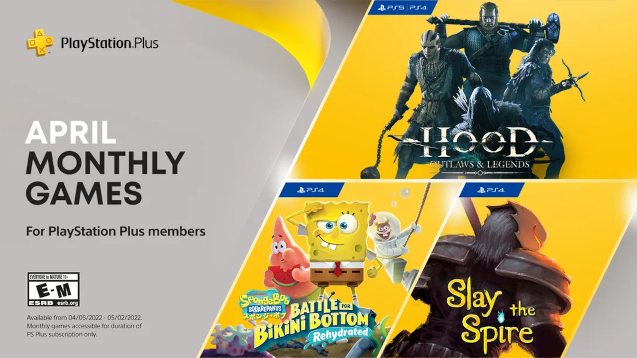 PlayStation Plus de abril de 2022