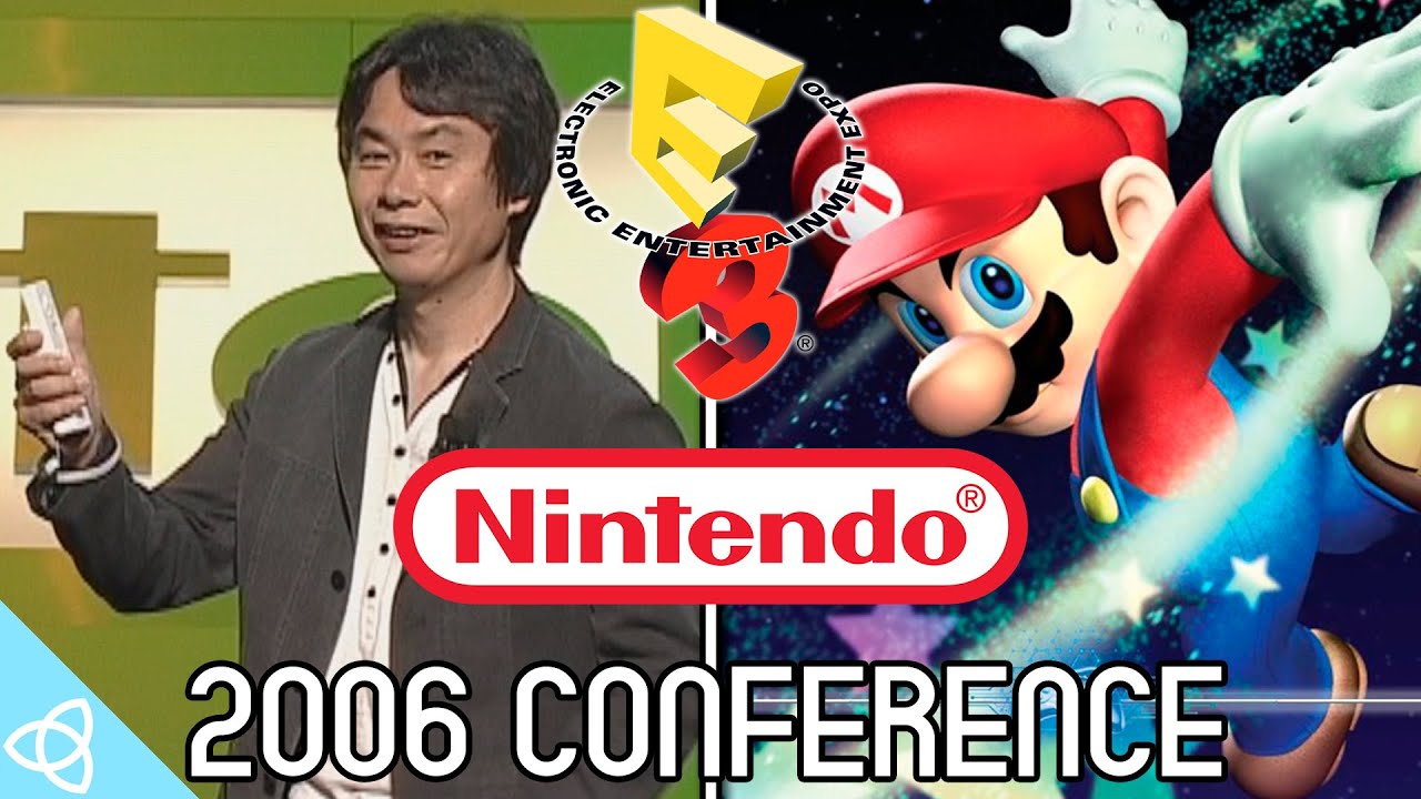 Nintendo E3 2006 Press Conference - Wii Sports, Mario Galaxy, Zelda TP, Project Hammer