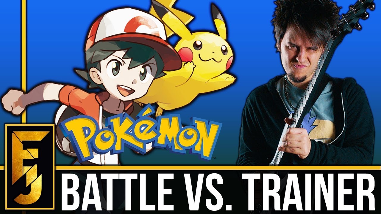 Pokémon Red Blue Battle VS Trainer Cover por Family Jules