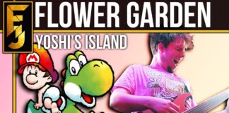 Yoshi´s Island Flower Garden Cover por Family Jules Yoshi´s Island Flower Garden Cover por Family Jules