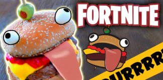 Hamburguesa Durrr de Fornite Hamburguesa Durrr de Fornite